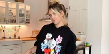 Wanda solo ha demostrado sus habilidades para cocinarle a sus hijos. (Instagram)