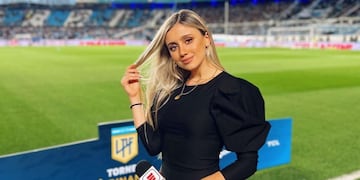 Morena Beltrán causó sensación con su look. Foto: Instagram.