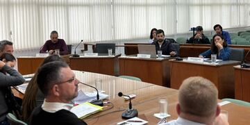 Reunión de los concejales y el DEM por las obras de los Juegos Odesur