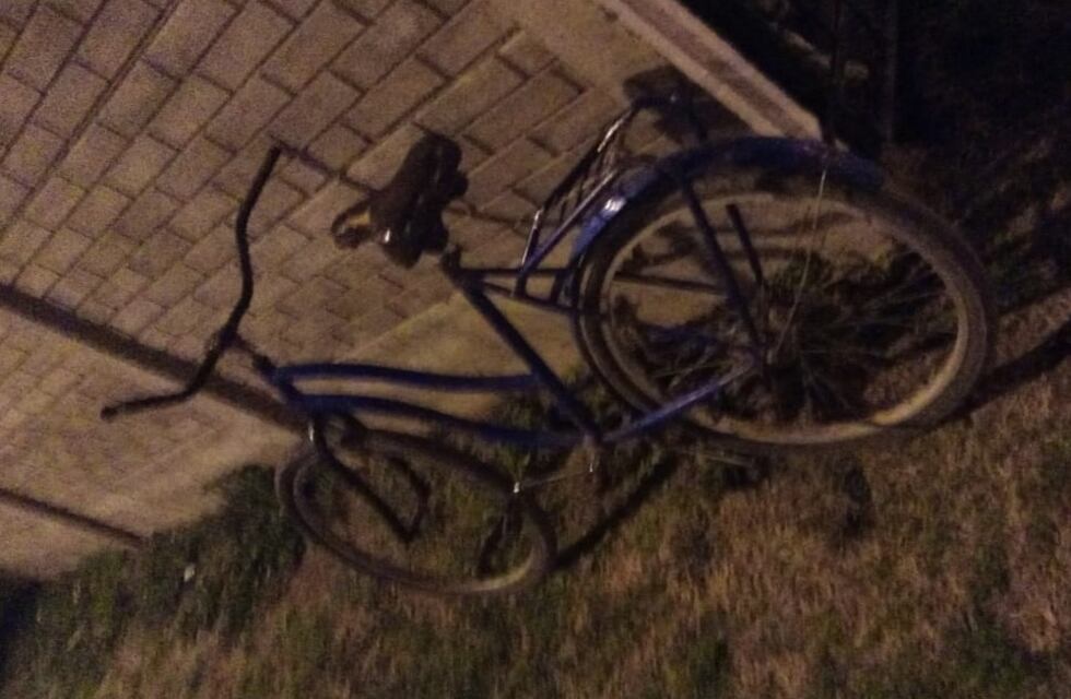 Roban un televisor en una vivienda en calle San Luis y el ladrón olvidó su bicicleta