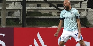 El puntaltense Juan Manuel Tévez convirtió el primer gol de la Copa Libertadores 2021