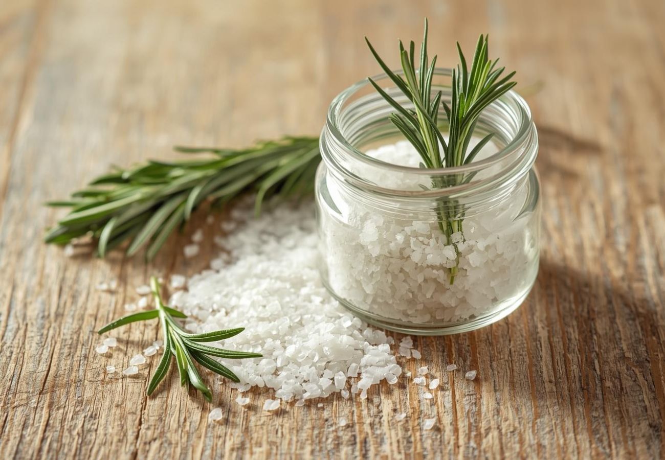 Para qué sirve mezclar romero con sal gruesa en un frasco: por qué lo recomiendan y qué beneficios trae