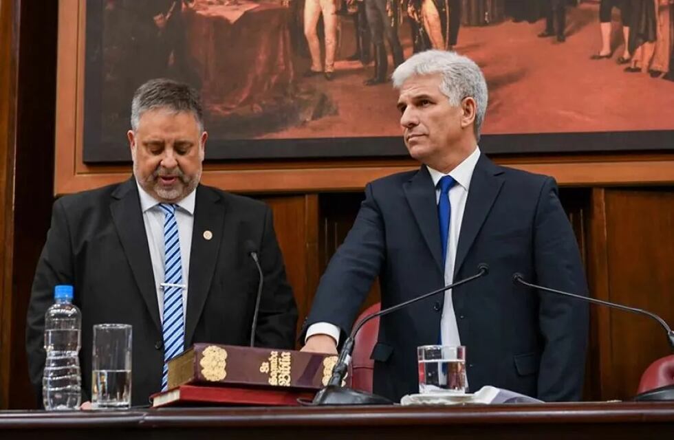 Claudio Poggi asumió como gobernador de San Luis