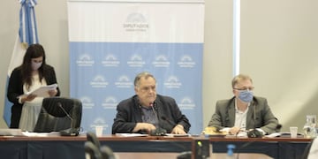 Eduardo Valdés encabezó la nota a Alberto Fernández para reclamar el indulto a Milagro Sala. Foto: Prensa Frente de Todos.