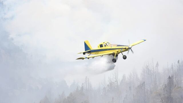 El incendio no logra ser controlado