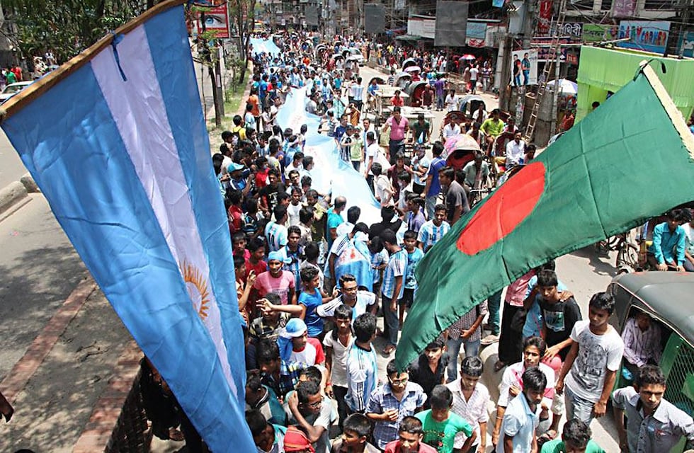 Por el furor que hay con la Selección Argentina, el Gobierno le agradeció a Bangladesh por el apoyo durante el Mundial