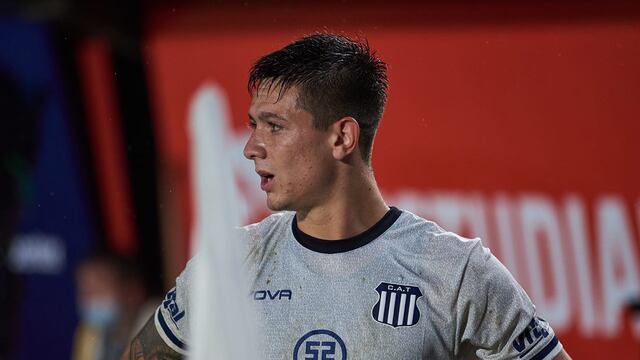 Rodrigo Garro se quedó afuera del duelo con Patronato por un virus. Vuelve a ser convocado en Talleres (Gentileza Prensa Talleres).