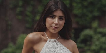 Como una sirena, Cami Mayan se adelantó al verano y marcó tendencia con una bikini en color verde ultra diminuta