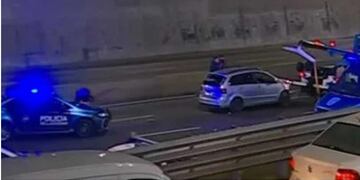 Persecución y tiroteo en plena General Paz.