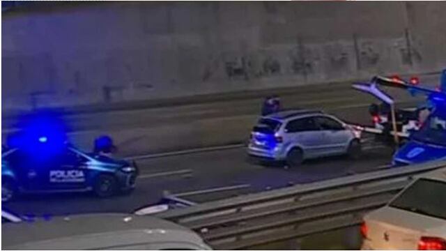 Persecución y tiroteo en plena General Paz.