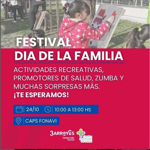 Festival del Día de la Familia en el Caps del Barrio Fonavi