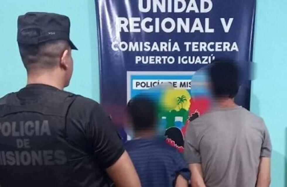 Detienen a dos hombres por robo en Puerto Iguazú