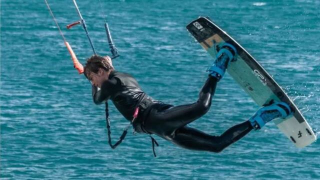 Campeonato Argentino de Kitesurf en Potrerillos, Mendoza.