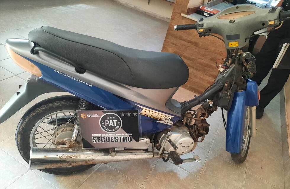 La PAT halló una moto