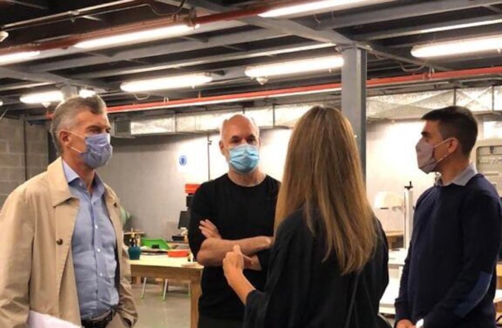 El reencuentro entre Mauricio Macri y Horacio Rodríguez Larreta en una actividad oficial