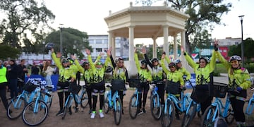Lanzamiento del Mes del Cicloturismo. Parque Elisa.