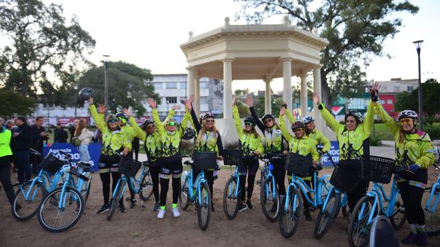 Lanzamiento del Mes del Cicloturismo. Parque Elisa.