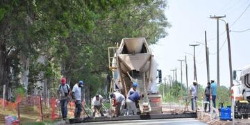 Continúan las obras de pavimentación