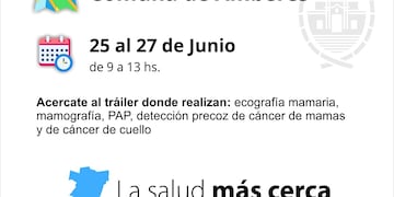 El Ministerio de Salud despliega el tráiler sanitario en la comuna de Amberes, bajo los lineamientos del gobernador Jaldo.