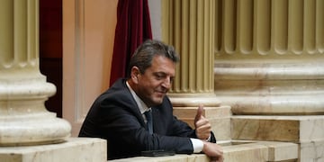 Sergio Massa, ministro de Economía y candidato presidencial de Unión por la Patria (Foto: Clarín)