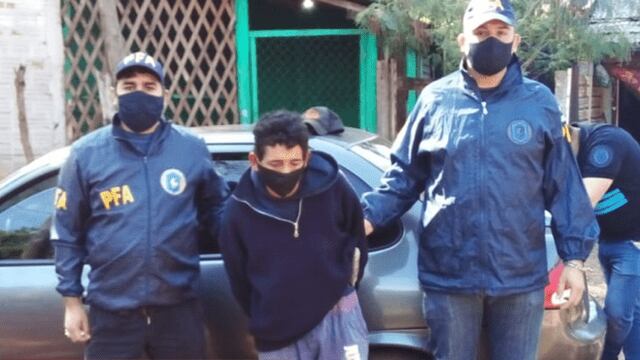 Terminó detenido por portación de arma y resistencia a la autoridad.