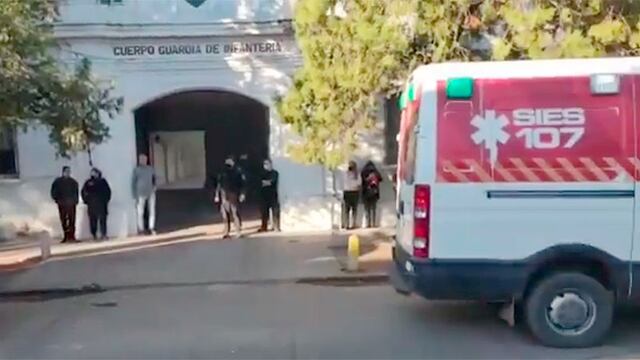 Explosión en la Jefatura de Policías de Santa Fe.