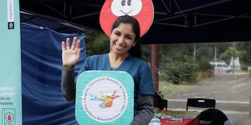 Los puestos móviles de colecta de sangre en la vía pública articulados en San Salvador de Jujuy y en el interior, también registran a potenciales donantes de médula ósea.