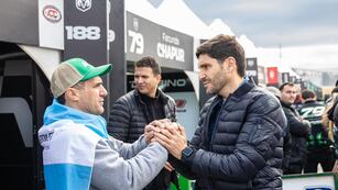 Pullaro en la carrera del TC de Rafaela