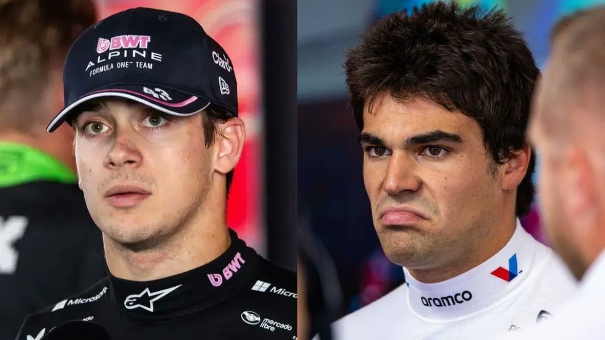 El cruce de Stroll y Franco Colapinto.