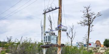 La DPE finalizó la instalación de la red eléctrica en el barrio Altos de la Montaña
