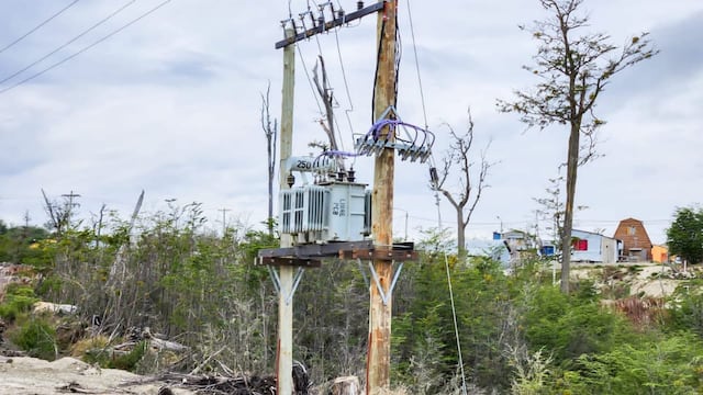 La DPE finalizó la instalación de la red eléctrica en el barrio Altos de la Montaña