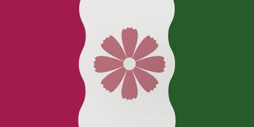 Identidad y orgullo: Villa Giardino definió su bandera oficial
