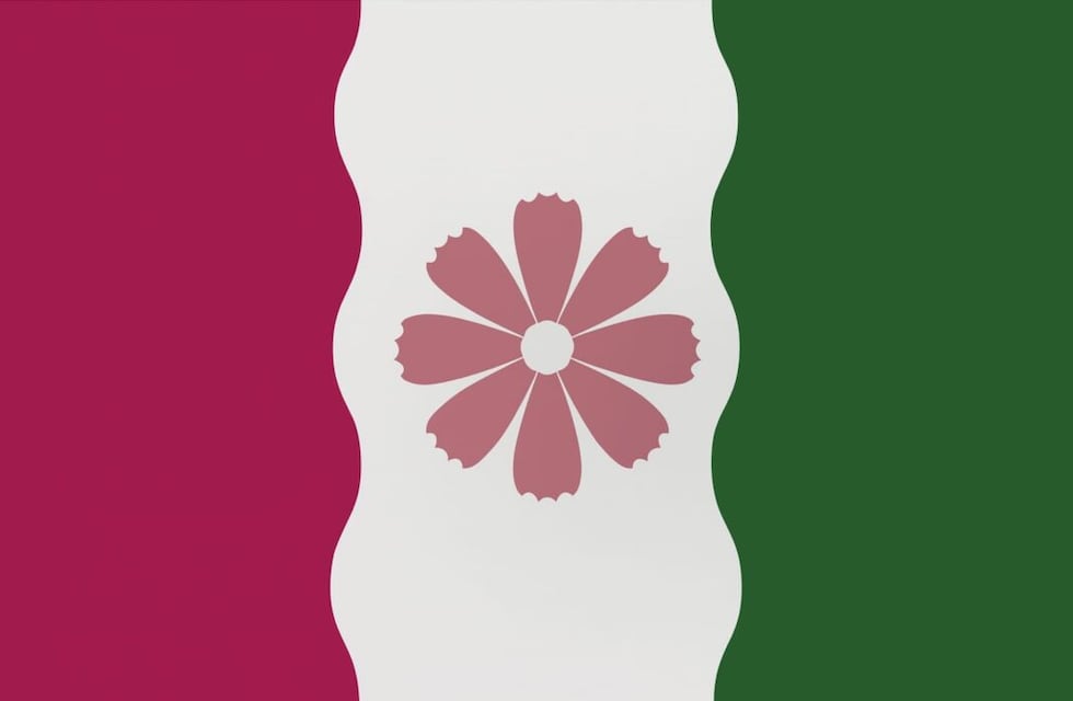 Identidad y orgullo: Villa Giardino definió su bandera oficial