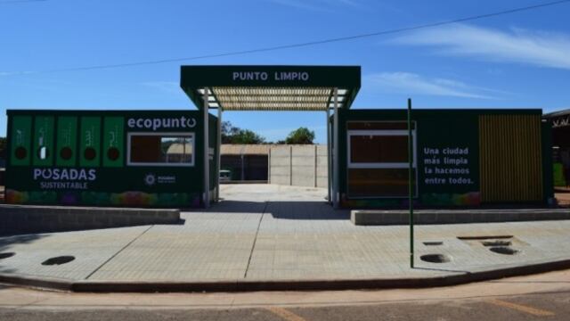 Últimos detalles para la finalización de la obra “Punto Limpio” en Posadas.