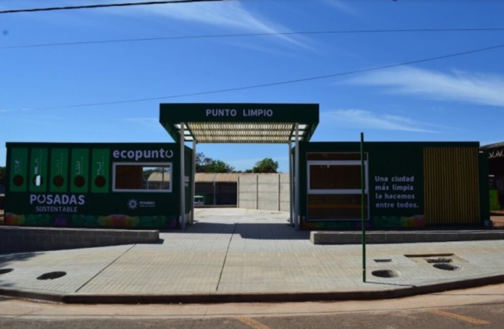 Últimos detalles para la finalización de la obra “Punto Limpio” en Posadas