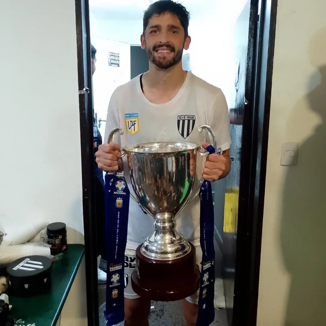 Diego Mondino de San Francisco capitán y referente de Gimnasia y Esgrima de Mendoza