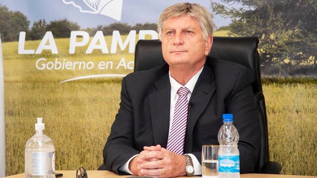 El gobernador Sergio Ziliotto (APN)