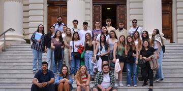 Ganadores del Concejo Estudiantil de Tres Arroyos visitaron La Plata