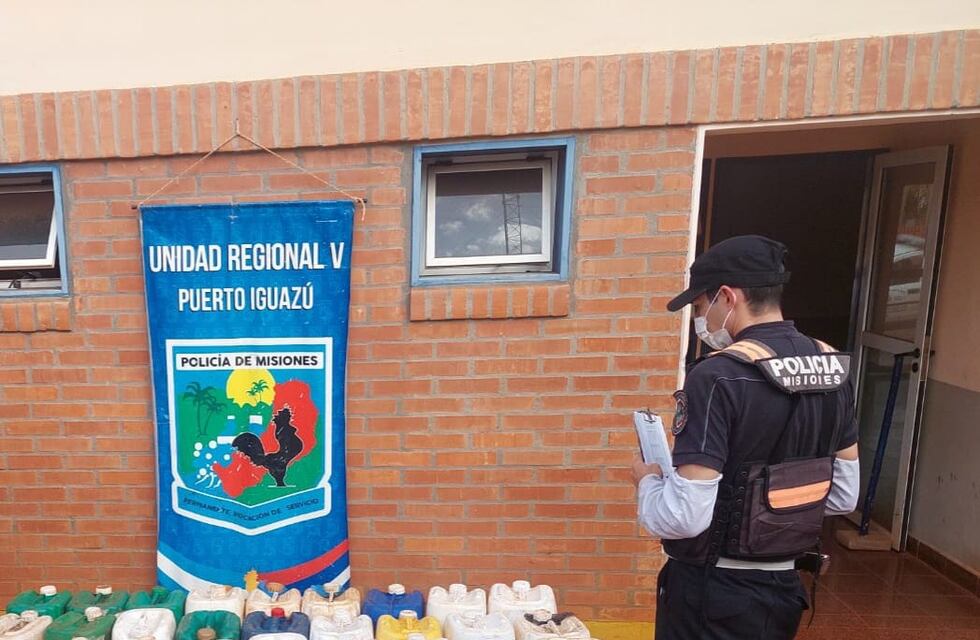 Secuestraron combustible ilegal en Colonia Wanda