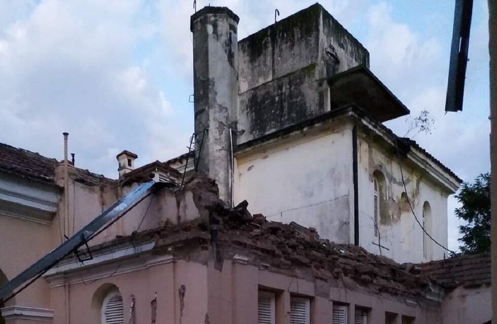 Córdoba: un derrumbe en el Hospital Misericordia