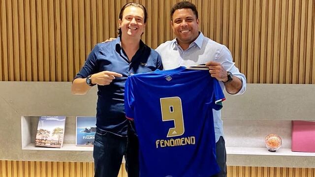 Ronaldo, uno de los mejores goleadores de la historia, vuelve al Cruzeiro, ahora como mayor accionista. (Prensa Cruzeiro).