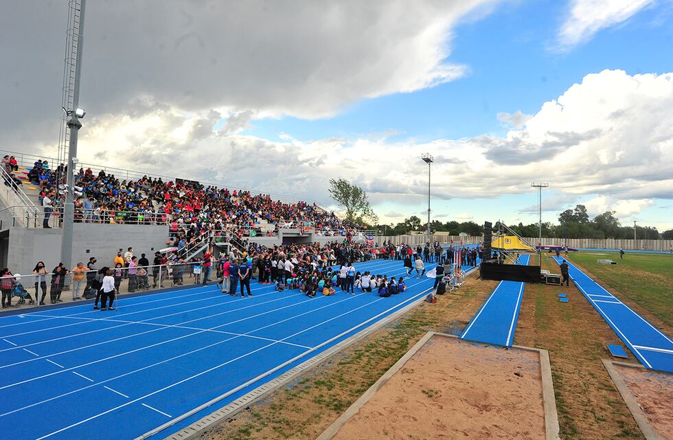 Inauguraron oficialmente el predio de atletismo “Pedro Presti”