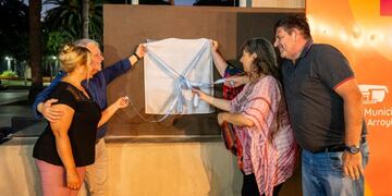 Imposición de nombre Roque Martínez y Día de la Discapacidad