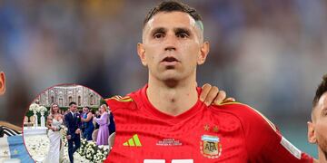 El baile del Dibu Martínez en el casamiento de Lautaro Martínez que causó revuelo en las redes sociales