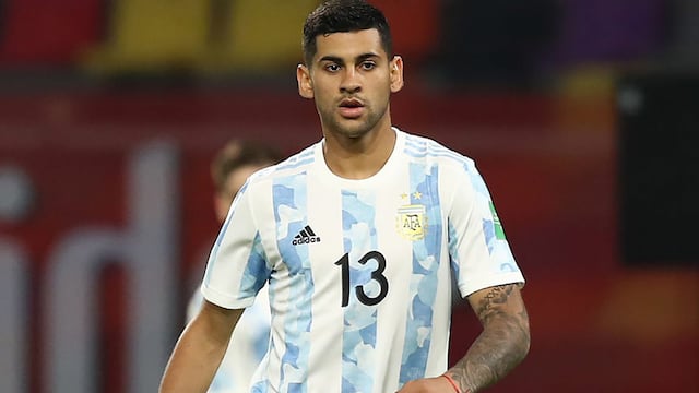 "Cuti jugó como si tuviera 100 partidos en la Selección", destacó Scaloni (AP).