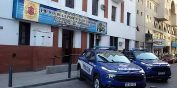 Sede de la Departamental de Policía en Río Cuarto.