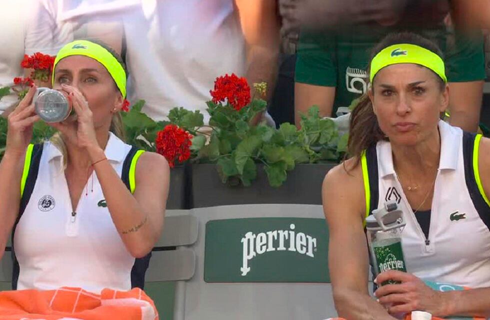 Sin perder las mañas y con la magia intacta, Gabriela Sabatini tiró una Gran Willy en Roland Garros