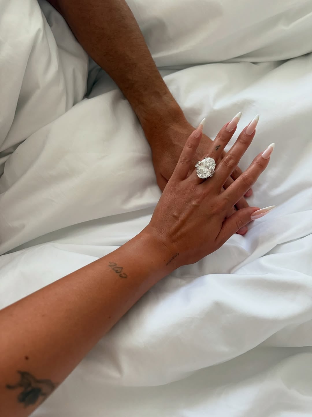Así luce el anillo de compromiso de Georgina Rodríguez.