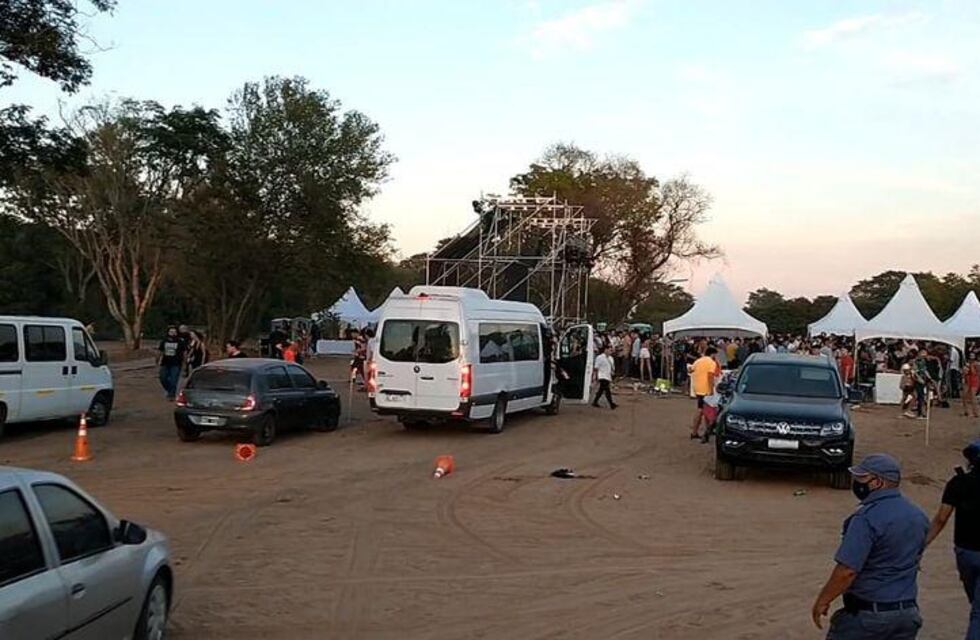 Desalojaron una fiesta clandestina con más de 1.400 personas en Fontana