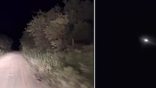 Manejaba por una ruta en Santiago del Estero, se encontró con la Luz Mala y el escalofriante video es viral